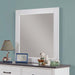 PRIAM Mirror, White/Gray - Premium Mirror from FOA East - Just $136.50! Shop now at Furniture Wholesale Plus  We are the best furniture store in Nashville, Hendersonville, Goodlettsville, Madison, Antioch, Mount Juliet, Lebanon, Gallatin, Springfield, Murfreesboro, Franklin, Brentwood