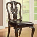 Bellagio Brown Cherry Wooden Side Chair (2/CTN) - Premium Dining Chair from FOA East - Just $544.05! Shop now at Furniture Wholesale Plus  We are the best furniture store in Nashville, Hendersonville, Goodlettsville, Madison, Antioch, Mount Juliet, Lebanon, Gallatin, Springfield, Murfreesboro, Franklin, Brentwood