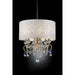 Deborah Gold 24.5"H Gold Ceiling Lamp - Premium Ceiling Lamp from FOA East - Just $427.05! Shop now at Furniture Wholesale Plus  We are the best furniture store in Nashville, Hendersonville, Goodlettsville, Madison, Antioch, Mount Juliet, Lebanon, Gallatin, Springfield, Murfreesboro, Franklin, Brentwood