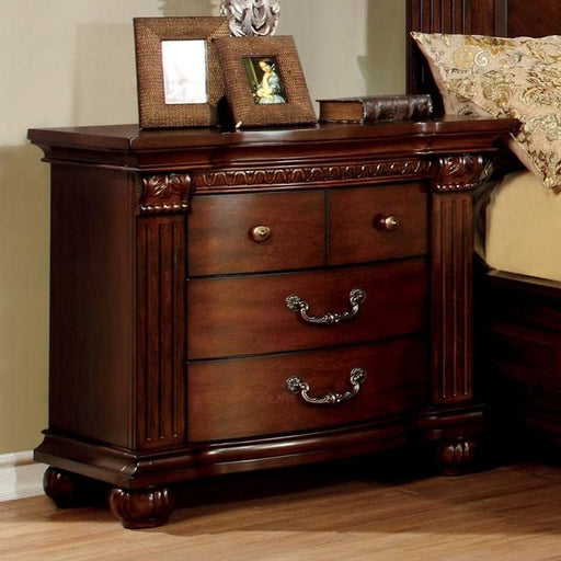 GRANDOM Cherry Night Stand - Premium Nightstand from FOA East - Just $442.65! Shop now at Furniture Wholesale Plus  We are the best furniture store in Nashville, Hendersonville, Goodlettsville, Madison, Antioch, Mount Juliet, Lebanon, Gallatin, Springfield, Murfreesboro, Franklin, Brentwood