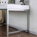 Loke White/Chrome Computer Desk - Premium Desk from FOA East - Just $583.05! Shop now at Furniture Wholesale Plus  We are the best furniture store in Nashville, Hendersonville, Goodlettsville, Madison, Antioch, Mount Juliet, Lebanon, Gallatin, Springfield, Murfreesboro, Franklin, Brentwood