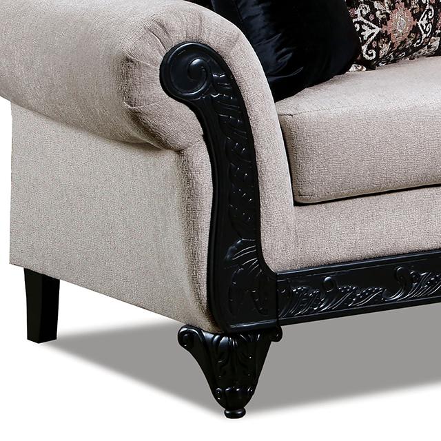 MOLFETTA Loveseat - Premium Loveseat from FOA East - Just $799.50! Shop now at Furniture Wholesale Plus  We are the best furniture store in Nashville, Hendersonville, Goodlettsville, Madison, Antioch, Mount Juliet, Lebanon, Gallatin, Springfield, Murfreesboro, Franklin, Brentwood