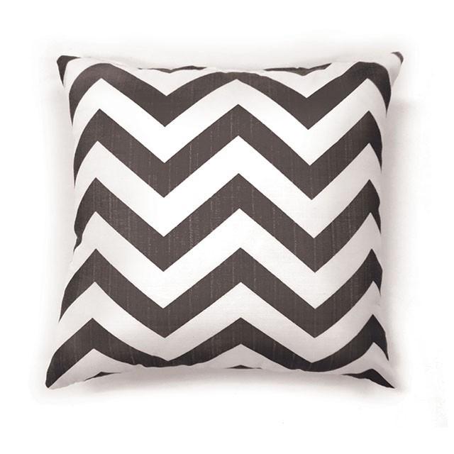 ZOE 22" X 22" Pillow, Gray Chevron (2/CTN) - Premium Pillow from FOA East - Just $72.15! Shop now at Furniture Wholesale Plus  We are the best furniture store in Nashville, Hendersonville, Goodlettsville, Madison, Antioch, Mount Juliet, Lebanon, Gallatin, Springfield, Murfreesboro, Franklin, Brentwood