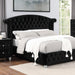 ZOHAR E.King Bed, Black - Premium Bed from FOA East - Just $986.70! Shop now at Furniture Wholesale Plus  We are the best furniture store in Nashville, Hendersonville, Goodlettsville, Madison, Antioch, Mount Juliet, Lebanon, Gallatin, Springfield, Murfreesboro, Franklin, Brentwood