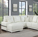 ALTHEA Sectional, White - Premium Sectional from FOA East - Just $1948.05! Shop now at Furniture Wholesale Plus  We are the best furniture store in Nashville, Hendersonville, Goodlettsville, Madison, Antioch, Mount Juliet, Lebanon, Gallatin, Springfield, Murfreesboro, Franklin, Brentwood