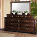 Brandt Brown Cherry Dresser - Premium Dresser from FOA East - Just $838.50! Shop now at Furniture Wholesale Plus  We are the best furniture store in Nashville, Hendersonville, Goodlettsville, Madison, Antioch, Mount Juliet, Lebanon, Gallatin, Springfield, Murfreesboro, Franklin, Brentwood