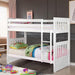 CANBERRA II White Twin/Full Bunk Bed - Premium Bunk Bed from FOA East - Just $583.05! Shop now at Furniture Wholesale Plus  We are the best furniture store in Nashville, Hendersonville, Goodlettsville, Madison, Antioch, Mount Juliet, Lebanon, Gallatin, Springfield, Murfreesboro, Franklin, Brentwood