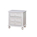 OLIVIA White Night Stand - Premium Nightstand from FOA East - Just $214.50! Shop now at Furniture Wholesale Plus  We are the best furniture store in Nashville, Hendersonville, Goodlettsville, Madison, Antioch, Mount Juliet, Lebanon, Gallatin, Springfield, Murfreesboro, Franklin, Brentwood