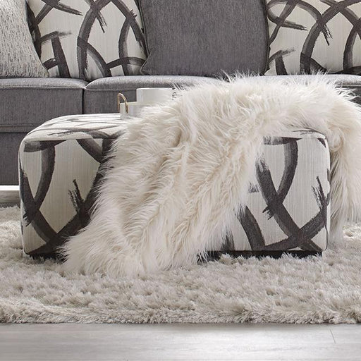 AMERSHAM Ottoman, Gray - Premium Ottoman from FOA East - Just $466.05! Shop now at Furniture Wholesale Plus  We are the best furniture store in Nashville, Hendersonville, Goodlettsville, Madison, Antioch, Mount Juliet, Lebanon, Gallatin, Springfield, Murfreesboro, Franklin, Brentwood