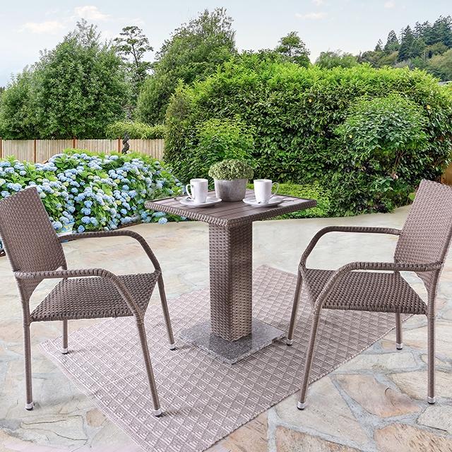 Aminta Patio Bistro Set (3PC) - Premium Outdoor Seating Set from FOA East - Just $310.05! Shop now at Furniture Wholesale Plus  We are the best furniture store in Nashville, Hendersonville, Goodlettsville, Madison, Antioch, Mount Juliet, Lebanon, Gallatin, Springfield, Murfreesboro, Franklin, Brentwood