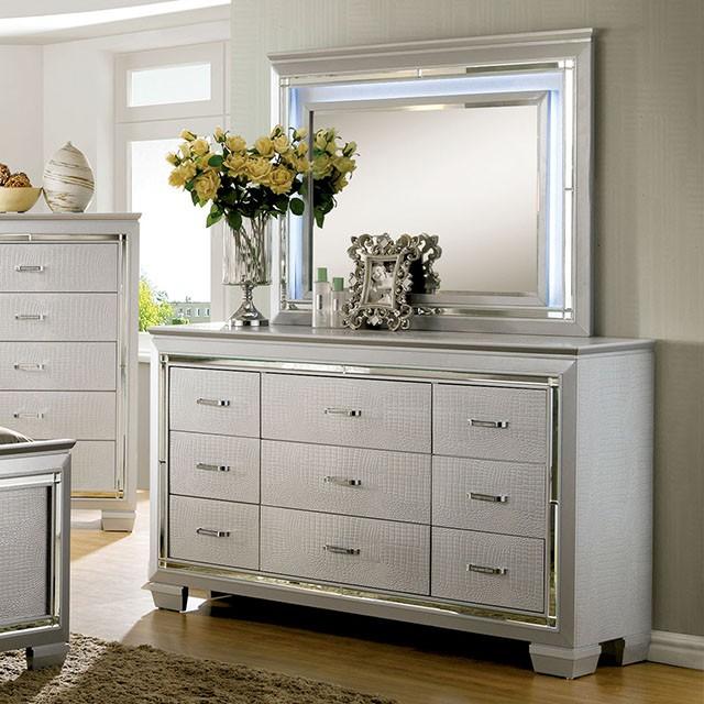 BELLANOVA Silver Mirror - Premium Mirror from FOA East - Just $273! Shop now at Furniture Wholesale Plus  We are the best furniture store in Nashville, Hendersonville, Goodlettsville, Madison, Antioch, Mount Juliet, Lebanon, Gallatin, Springfield, Murfreesboro, Franklin, Brentwood