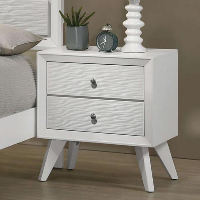 DORTMUND Night Stand - Premium Nightstand from FOA East - Just $175.50! Shop now at Furniture Wholesale Plus  We are the best furniture store in Nashville, Hendersonville, Goodlettsville, Madison, Antioch, Mount Juliet, Lebanon, Gallatin, Springfield, Murfreesboro, Franklin, Brentwood