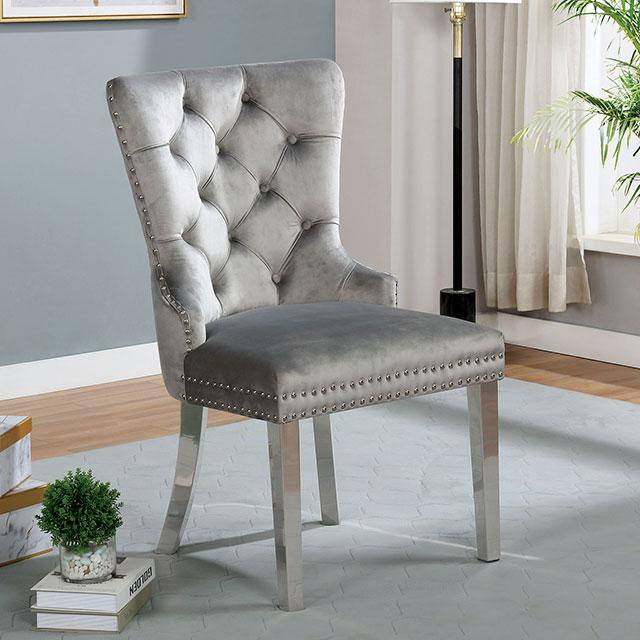 JEWETT Chair, Gray (2/CTN) - Premium Chair from FOA East - Just $448.50! Shop now at Furniture Wholesale Plus  We are the best furniture store in Nashville, Hendersonville, Goodlettsville, Madison, Antioch, Mount Juliet, Lebanon, Gallatin, Springfield, Murfreesboro, Franklin, Brentwood