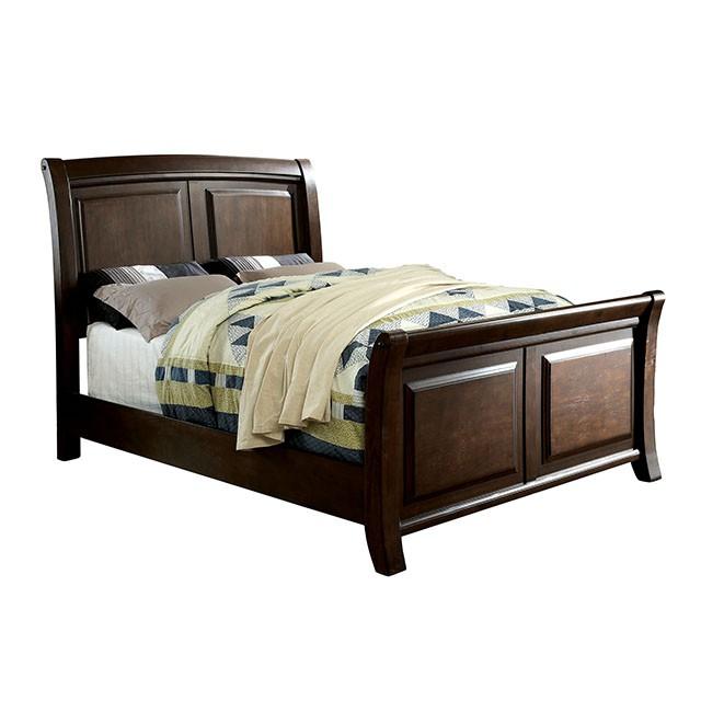 Litchville Brown Cherry Queen Bed - Premium Bed from FOA East - Just $700.05! Shop now at Furniture Wholesale Plus  We are the best furniture store in Nashville, Hendersonville, Goodlettsville, Madison, Antioch, Mount Juliet, Lebanon, Gallatin, Springfield, Murfreesboro, Franklin, Brentwood