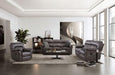 JOSIAS Loveseat, Dark Gray Leatherette - Premium Loveseat from FOA East - Just $1014! Shop now at Furniture Wholesale Plus  We are the best furniture store in Nashville, Hendersonville, Goodlettsville, Madison, Antioch, Mount Juliet, Lebanon, Gallatin, Springfield, Murfreesboro, Franklin, Brentwood