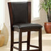 Manhattan III Dark Cherry/Brown Counter Ht. Chair, Espresso (2/CTN) - Premium Dining Chair from FOA East - Just $245.70! Shop now at Furniture Wholesale Plus  We are the best furniture store in Nashville, Hendersonville, Goodlettsville, Madison, Antioch, Mount Juliet, Lebanon, Gallatin, Springfield, Murfreesboro, Franklin, Brentwood