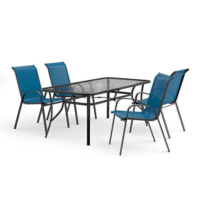 Pierro 5 Pc. Outdoor Dining Set - Premium Outdoor Dining Set from FOA East - Just $505.05! Shop now at Furniture Wholesale Plus  We are the best furniture store in Nashville, Hendersonville, Goodlettsville, Madison, Antioch, Mount Juliet, Lebanon, Gallatin, Springfield, Murfreesboro, Franklin, Brentwood