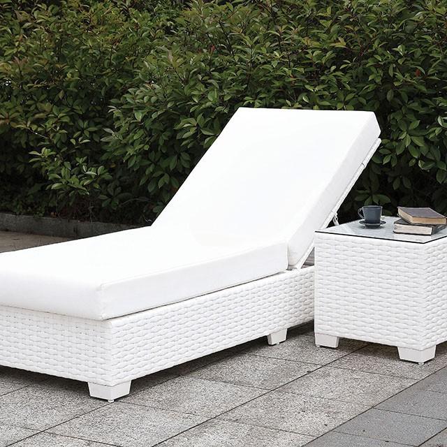 Somani Adjustable Chaise + End Table - Premium Outdoor Seating Set from FOA East - Just $1205.10! Shop now at Furniture Wholesale Plus  We are the best furniture store in Nashville, Hendersonville, Goodlettsville, Madison, Antioch, Mount Juliet, Lebanon, Gallatin, Springfield, Murfreesboro, Franklin, Brentwood