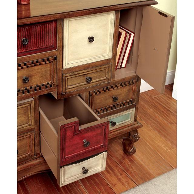 DESREE Multi/Antique Walnut Accent Chest - Premium Chest from FOA East - Just $739.05! Shop now at Furniture Wholesale Plus  We are the best furniture store in Nashville, Hendersonville, Goodlettsville, Madison, Antioch, Mount Juliet, Lebanon, Gallatin, Springfield, Murfreesboro, Franklin, Brentwood