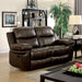 Listowel Brown Love Seat - Premium Loveseat from FOA East - Just $702! Shop now at Furniture Wholesale Plus  We are the best furniture store in Nashville, Hendersonville, Goodlettsville, Madison, Antioch, Mount Juliet, Lebanon, Gallatin, Springfield, Murfreesboro, Franklin, Brentwood