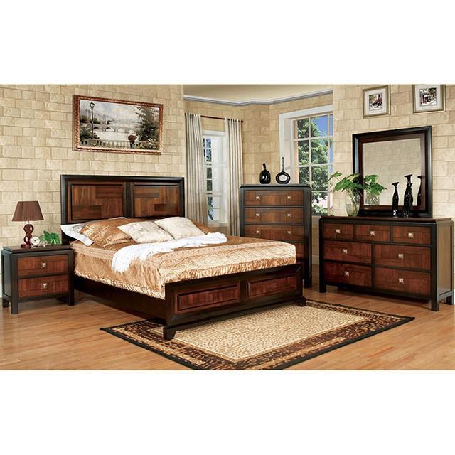 Patra Acacia/Walnut Night Stand - Premium Nightstand from FOA East - Just $234! Shop now at Furniture Wholesale Plus  We are the best furniture store in Nashville, Hendersonville, Goodlettsville, Madison, Antioch, Mount Juliet, Lebanon, Gallatin, Springfield, Murfreesboro, Franklin, Brentwood