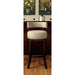 LYNSEY Dark Oak/Beige 29" Bar Stool - Premium Barstool from FOA East - Just $368.55! Shop now at Furniture Wholesale Plus  We are the best furniture store in Nashville, Hendersonville, Goodlettsville, Madison, Antioch, Mount Juliet, Lebanon, Gallatin, Springfield, Murfreesboro, Franklin, Brentwood