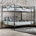 Olga I Antique Black Queen/Queen Bunk Bed - Premium Bunk Bed from FOA East - Just $817.05! Shop now at Furniture Wholesale Plus  We are the best furniture store in Nashville, Hendersonville, Goodlettsville, Madison, Antioch, Mount Juliet, Lebanon, Gallatin, Springfield, Murfreesboro, Franklin, Brentwood