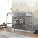 Opal Iii Silver Twin Loft Bed - Premium Bed from FOA East - Just $485.55! Shop now at Furniture Wholesale Plus  We are the best furniture store in Nashville, Hendersonville, Goodlettsville, Madison, Antioch, Mount Juliet, Lebanon, Gallatin, Springfield, Murfreesboro, Franklin, Brentwood