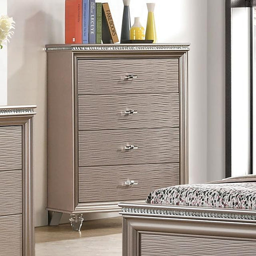 ALLIE Chest, Rose Gold - Premium Chest from FOA East - Just $563.55! Shop now at Furniture Wholesale Plus  We are the best furniture store in Nashville, Hendersonville, Goodlettsville, Madison, Antioch, Mount Juliet, Lebanon, Gallatin, Springfield, Murfreesboro, Franklin, Brentwood