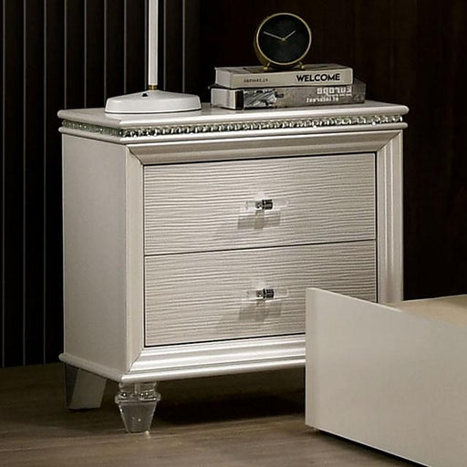 ALLIE Night Stand - Premium Nightstand from FOA East - Just $273! Shop now at Furniture Wholesale Plus  We are the best furniture store in Nashville, Hendersonville, Goodlettsville, Madison, Antioch, Mount Juliet, Lebanon, Gallatin, Springfield, Murfreesboro, Franklin, Brentwood