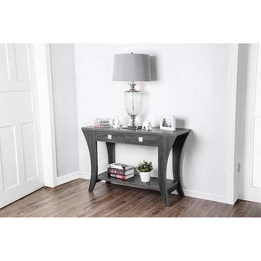 Amity Gray Sofa Table - Premium Sofa Table from FOA East - Just $243.75! Shop now at Furniture Wholesale Plus  We are the best furniture store in Nashville, Hendersonville, Goodlettsville, Madison, Antioch, Mount Juliet, Lebanon, Gallatin, Springfield, Murfreesboro, Franklin, Brentwood