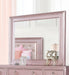 Ariston Rose Pink Mirror - Premium Mirror from FOA East - Just $175.50! Shop now at Furniture Wholesale Plus  We are the best furniture store in Nashville, Hendersonville, Goodlettsville, Madison, Antioch, Mount Juliet, Lebanon, Gallatin, Springfield, Murfreesboro, Franklin, Brentwood