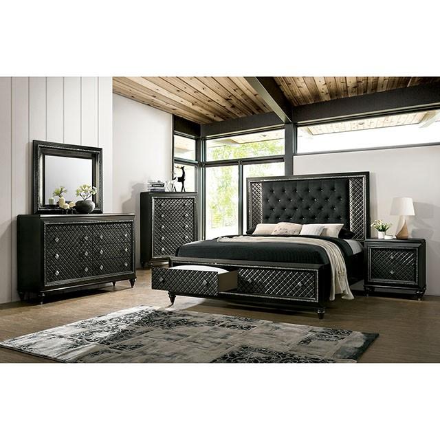 Demetria Metallic Gray Chest - Premium Chest from FOA East - Just $739.05! Shop now at Furniture Wholesale Plus  We are the best furniture store in Nashville, Hendersonville, Goodlettsville, Madison, Antioch, Mount Juliet, Lebanon, Gallatin, Springfield, Murfreesboro, Franklin, Brentwood