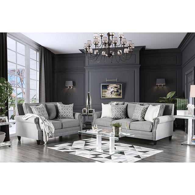 Giovanni Gray Sofa - Premium Sofa from FOA East - Just $1875.90! Shop now at Furniture Wholesale Plus  We are the best furniture store in Nashville, Hendersonville, Goodlettsville, Madison, Antioch, Mount Juliet, Lebanon, Gallatin, Springfield, Murfreesboro, Franklin, Brentwood