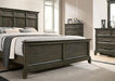 HOUSTON Cal.King Bed, Gray - Premium Bed from FOA East - Just $661.05! Shop now at Furniture Wholesale Plus  We are the best furniture store in Nashville, Hendersonville, Goodlettsville, Madison, Antioch, Mount Juliet, Lebanon, Gallatin, Springfield, Murfreesboro, Franklin, Brentwood