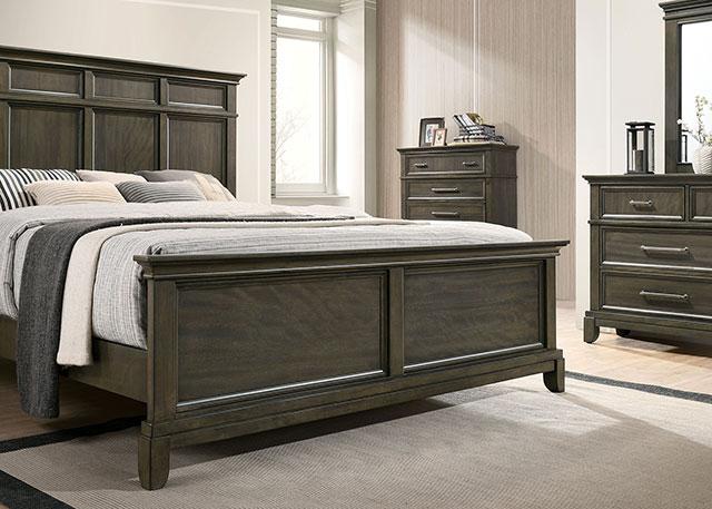 HOUSTON Queen Bed, Gray - Premium Bed from FOA East - Just $524.55! Shop now at Furniture Wholesale Plus  We are the best furniture store in Nashville, Hendersonville, Goodlettsville, Madison, Antioch, Mount Juliet, Lebanon, Gallatin, Springfield, Murfreesboro, Franklin, Brentwood