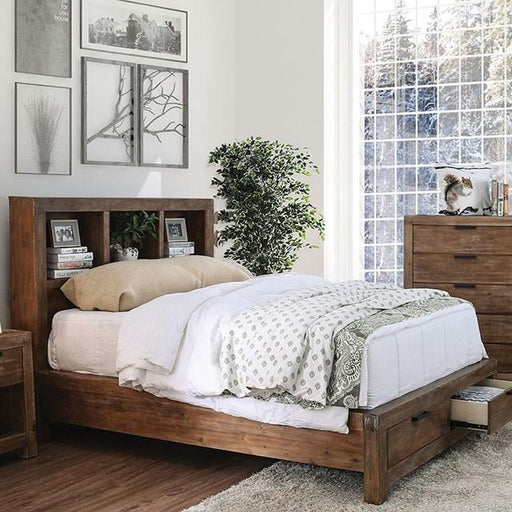 Mcallen Weathered Light Oak Queen Bed - Premium Bed from FOA East - Just $1134.90! Shop now at Furniture Wholesale Plus  We are the best furniture store in Nashville, Hendersonville, Goodlettsville, Madison, Antioch, Mount Juliet, Lebanon, Gallatin, Springfield, Murfreesboro, Franklin, Brentwood