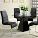 Mauna Black Round Dining Table - Premium Dining Table from FOA East - Just $446.55! Shop now at Furniture Wholesale Plus  We are the best furniture store in Nashville, Hendersonville, Goodlettsville, Madison, Antioch, Mount Juliet, Lebanon, Gallatin, Springfield, Murfreesboro, Franklin, Brentwood