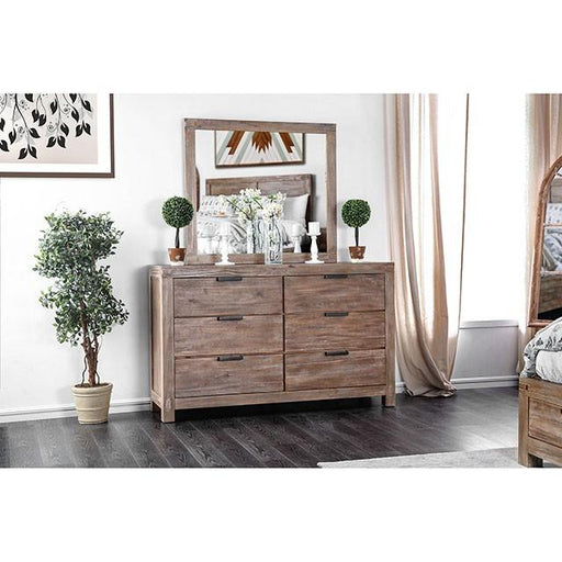 Wynton Weathered Light Oak Mirror - Premium Mirror from FOA East - Just $175.50! Shop now at Furniture Wholesale Plus  We are the best furniture store in Nashville, Hendersonville, Goodlettsville, Madison, Antioch, Mount Juliet, Lebanon, Gallatin, Springfield, Murfreesboro, Franklin, Brentwood