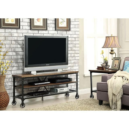 VENTURA II Medium Oak 54" TV Stand - Premium TV Stand from FOA East - Just $319.80! Shop now at Furniture Wholesale Plus  We are the best furniture store in Nashville, Hendersonville, Goodlettsville, Madison, Antioch, Mount Juliet, Lebanon, Gallatin, Springfield, Murfreesboro, Franklin, Brentwood