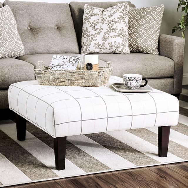 Dorset Ivory/Pattern Ottoman - Premium Ottoman from FOA East - Just $505.05! Shop now at Furniture Wholesale Plus  We are the best furniture store in Nashville, Hendersonville, Goodlettsville, Madison, Antioch, Mount Juliet, Lebanon, Gallatin, Springfield, Murfreesboro, Franklin, Brentwood