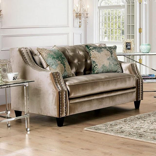 ELICIA Loveseat - Premium Loveseat from FOA East - Just $1755! Shop now at Furniture Wholesale Plus  We are the best furniture store in Nashville, Hendersonville, Goodlettsville, Madison, Antioch, Mount Juliet, Lebanon, Gallatin, Springfield, Murfreesboro, Franklin, Brentwood