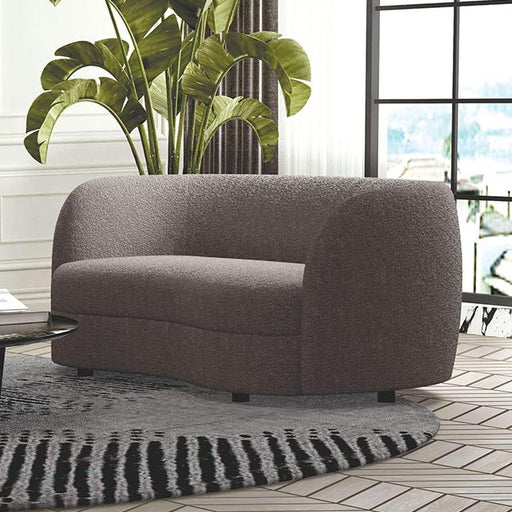 VERSOIX Loveseat, Charcoal Gray - Premium Loveseat from FOA East - Just $916.50! Shop now at Furniture Wholesale Plus  We are the best furniture store in Nashville, Hendersonville, Goodlettsville, Madison, Antioch, Mount Juliet, Lebanon, Gallatin, Springfield, Murfreesboro, Franklin, Brentwood