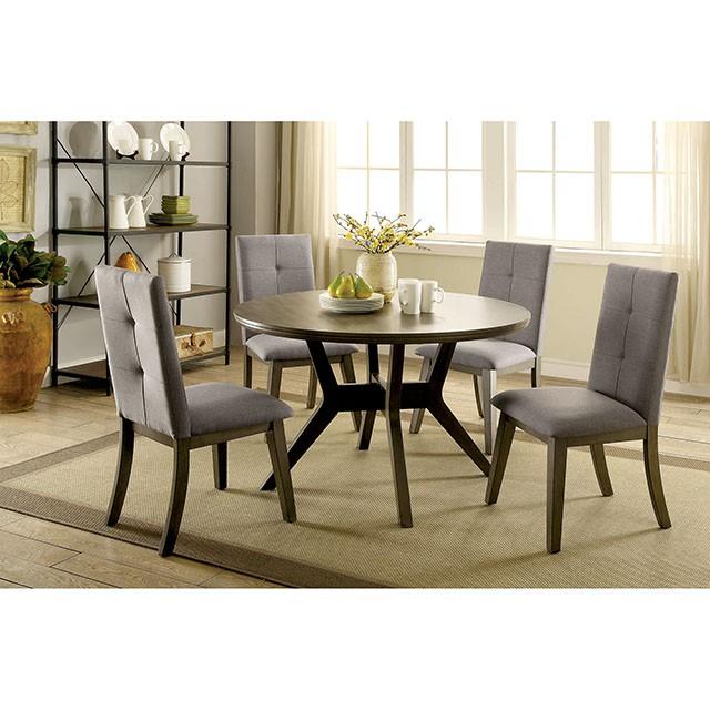 ABELONE Round Table - Premium Dining Table from FOA East - Just $243.75! Shop now at Furniture Wholesale Plus  We are the best furniture store in Nashville, Hendersonville, Goodlettsville, Madison, Antioch, Mount Juliet, Lebanon, Gallatin, Springfield, Murfreesboro, Franklin, Brentwood