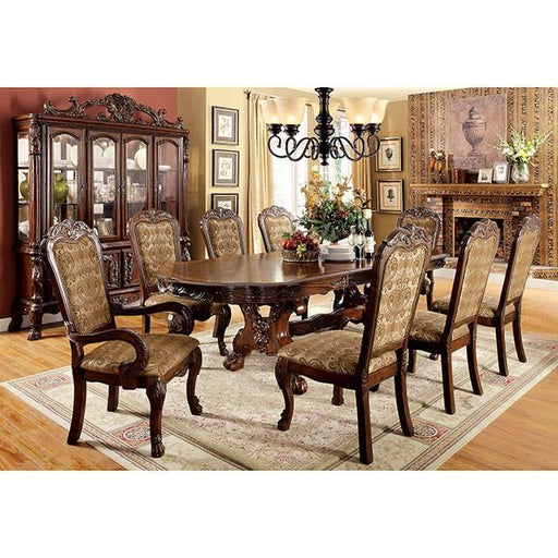 MEDIEVE Cherry Dining Table, Cherry - Premium Dining Table from FOA East - Just $1600.95! Shop now at Furniture Wholesale Plus  We are the best furniture store in Nashville, Hendersonville, Goodlettsville, Madison, Antioch, Mount Juliet, Lebanon, Gallatin, Springfield, Murfreesboro, Franklin, Brentwood