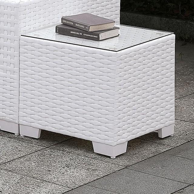 Somani End Table - Premium Outdoor Table from FOA East - Just $198.90! Shop now at Furniture Wholesale Plus  We are the best furniture store in Nashville, Hendersonville, Goodlettsville, Madison, Antioch, Mount Juliet, Lebanon, Gallatin, Springfield, Murfreesboro, Franklin, Brentwood