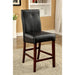 BONNEVILLE II Brown Cherry/Black Counter Ht. Chair (2/CTN) - Premium Dining Chair from FOA East - Just $222.30! Shop now at Furniture Wholesale Plus  We are the best furniture store in Nashville, Hendersonville, Goodlettsville, Madison, Antioch, Mount Juliet, Lebanon, Gallatin, Springfield, Murfreesboro, Franklin, Brentwood