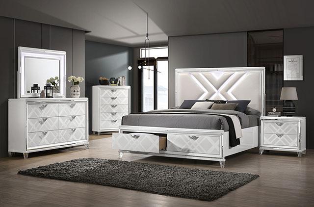 EMMELINE Dresser, White - Premium Dresser from FOA East - Just $975! Shop now at Furniture Wholesale Plus  We are the best furniture store in Nashville, Hendersonville, Goodlettsville, Madison, Antioch, Mount Juliet, Lebanon, Gallatin, Springfield, Murfreesboro, Franklin, Brentwood