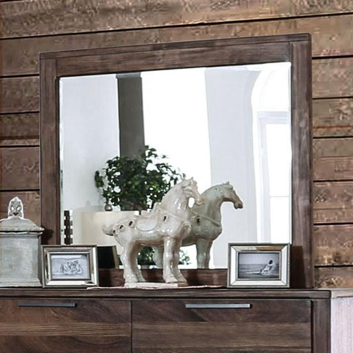 Hankinson Rustic Natural Tone Mirror - Premium Mirror from FOA East - Just $214.50! Shop now at Furniture Wholesale Plus  We are the best furniture store in Nashville, Hendersonville, Goodlettsville, Madison, Antioch, Mount Juliet, Lebanon, Gallatin, Springfield, Murfreesboro, Franklin, Brentwood