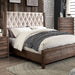 Hutchinson Rustic Natural Tone/Beige Queen Bed - Premium Bed from FOA East - Just $953.55! Shop now at Furniture Wholesale Plus  We are the best furniture store in Nashville, Hendersonville, Goodlettsville, Madison, Antioch, Mount Juliet, Lebanon, Gallatin, Springfield, Murfreesboro, Franklin, Brentwood